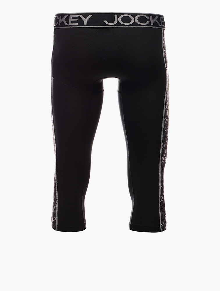 MyRunway Shop Jockey Black Performance Over Knee Leggings for Men